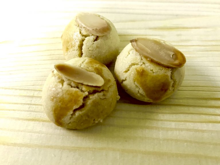 Exclusively in Milita. Almond cookies made using our premix