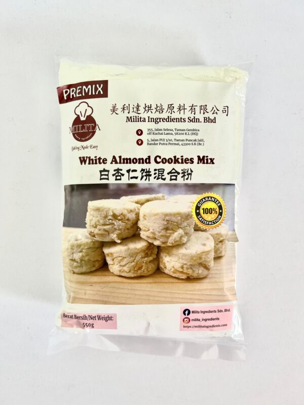 White almond Cookies Mix