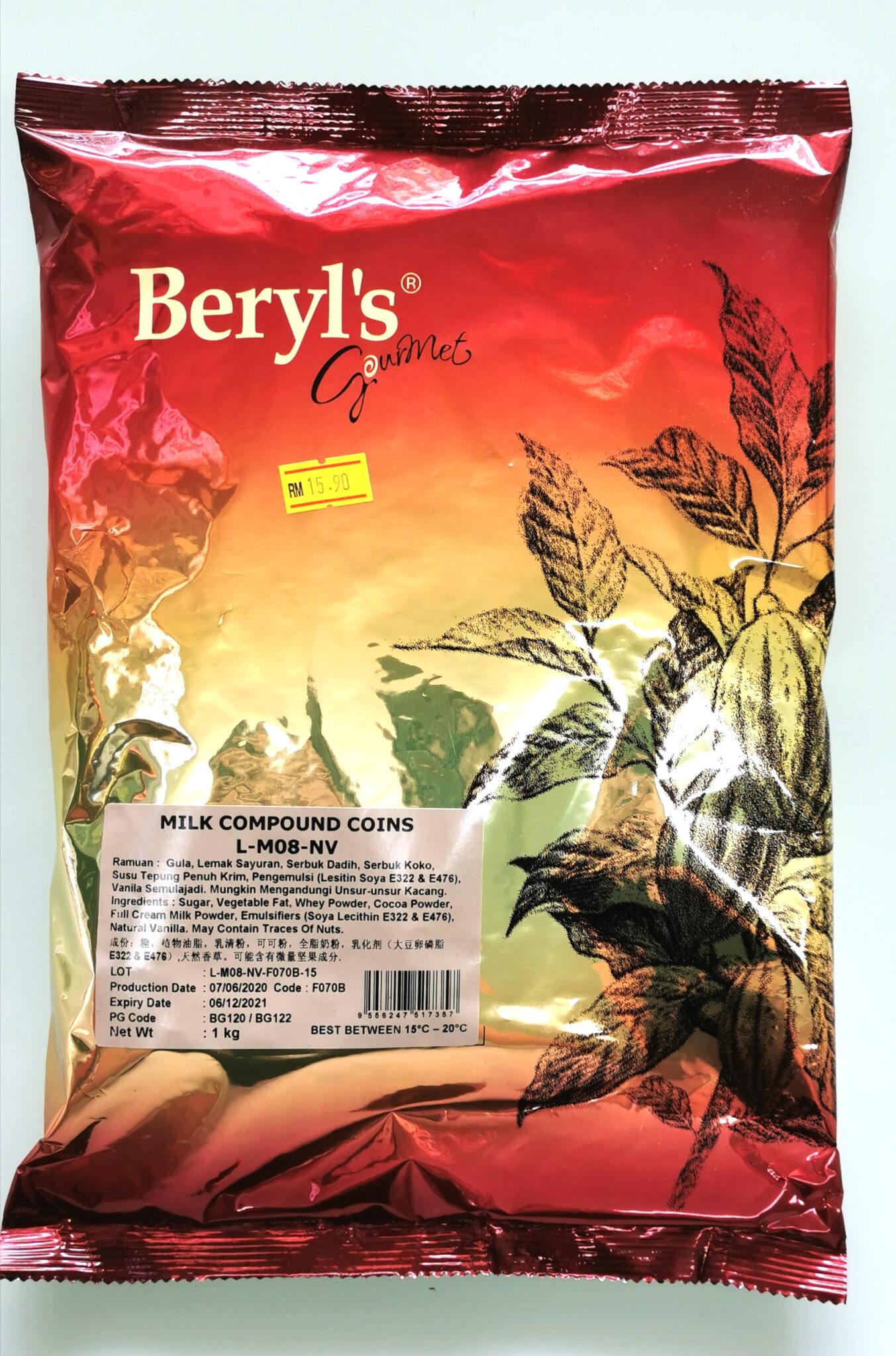 Beryl S Gourmet Milk Compound Milita Ingredients