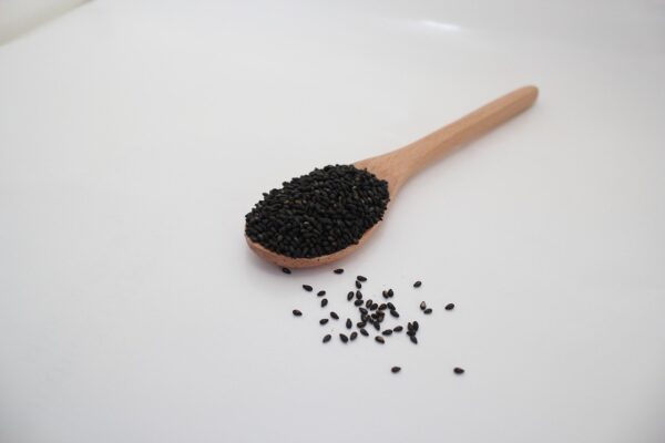 black sesame, sesame, seeds