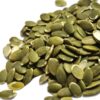 pumpkin seeds, kernels, green