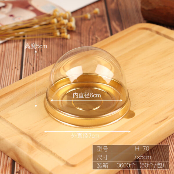 Semicircle Gold Tray