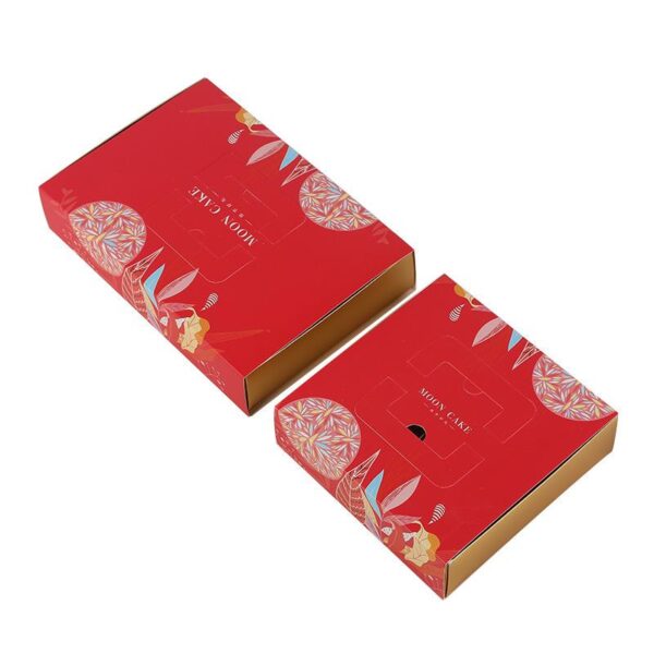 6holes Mid Autumn Red Handle Box