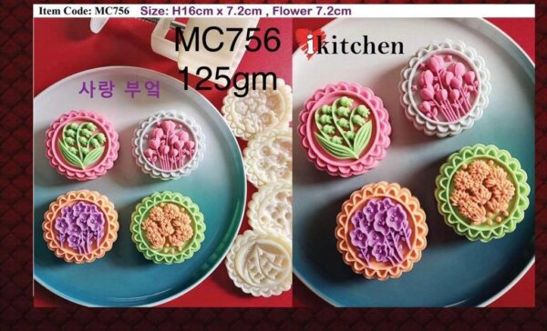 125g Mooncake Moulds - Image 7